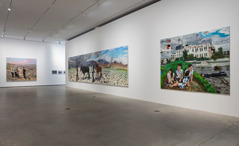 Jérôme Sans - Liu Xiaodong, Painting as shooting, Faurschou Foundation