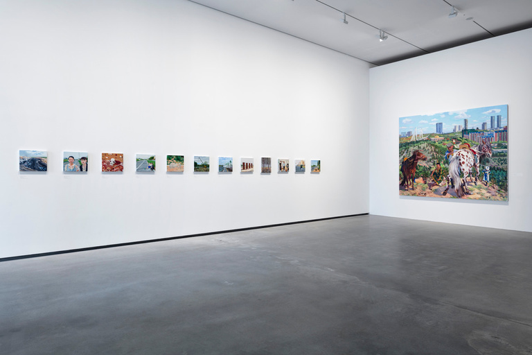 Jérôme Sans - Liu Xiaodong, Painting as shooting, Faurschou Foundation