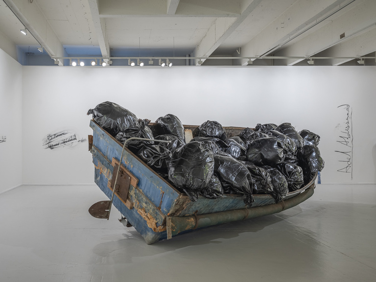 Jérôme Sans - Adel Abdessemed, Hope, Eldorama Tripostal, lille3000, 2019 © photo Florian Kleinefenn