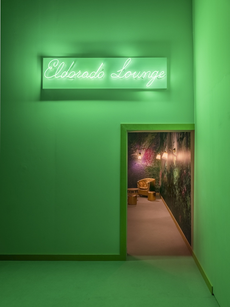 Jérôme Sans - Martine Aballéa, Eldorado Lounge, 2019 Eldorama Tripostal, lille3000, 2019 © photo Florian Kleinefenn