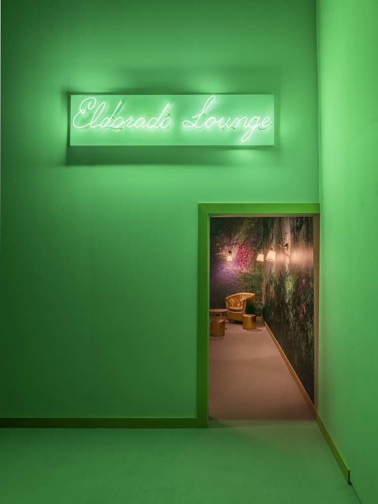 Jérôme Sans - Martine Aballéa, Eldorado Lounge, 2019 Eldorama Tripostal, lille3000, 2019 © photo Florian Kleinefenn