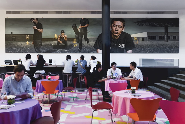 Jérôme Sans - Ullens Center for Contemporary Art (UCCA), Beijing (restaurant by Michael Lin)