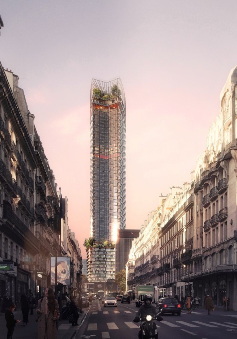 Jérôme Sans - Légende _ Métamorphose de la Tour Montparnasse, Paris, Nouvelle AOM © Nouvelle AOM