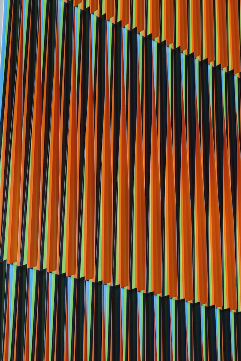 Jérôme Sans - 1. Carlos Cruz Diez_Polychromie_Tour Trinity_La Défense
