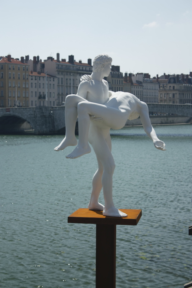 Jérôme Sans - Elmgreen and Dragset_Rives de Saône_River Movie_Lyon