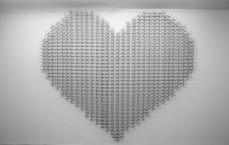 Jérôme Sans - Sislej Xhafa, Landscape L_Love you without knowing_National Gallery of Kosovo_2018