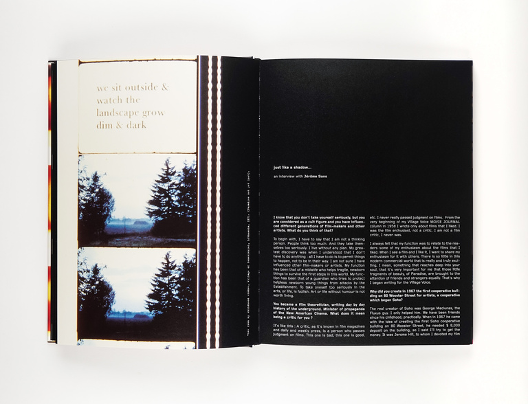 Jérôme Sans - JONAS MEKAS_Just Like a Shadow_ Jérôme Sans_2003