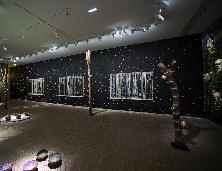 Jérôme Sans - 3. Pascale Marthine Tayou_Black Forest_Fondation Clément_2019