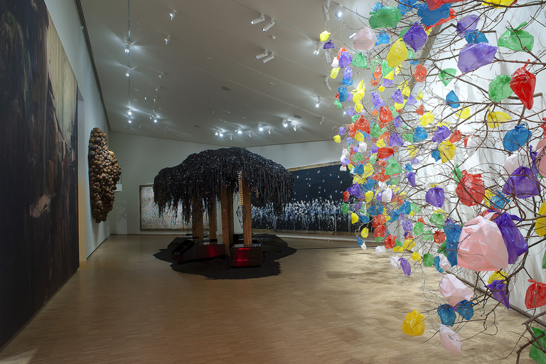 Jérôme Sans - 5. Pascale Marthine Tayou_Black Forest_Fondation Clément_2019