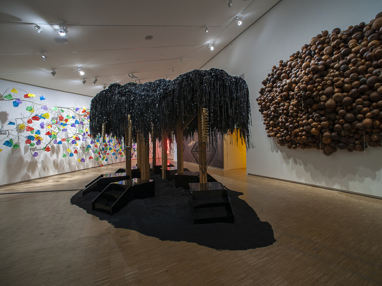 Jérôme Sans - 6. Pascale Marthine Tayou_Black Forest_Fondation Clément_2019