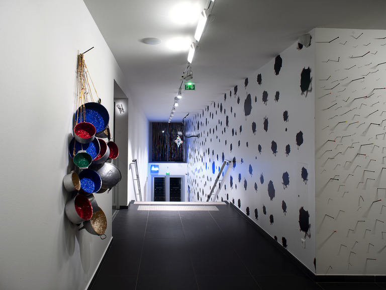 Jérôme Sans - 11. Pascale Marthine Tayou_Black Forest_Fondation Clément_2019