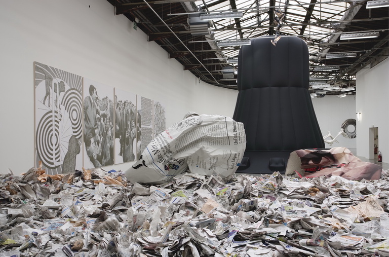 Jérôme Sans - Exposition Wang Du, Palais de Tokyo