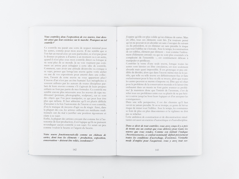 Jérôme Sans - Au Sujet de Daniel Buren_ livre_Jérôme Sans_02