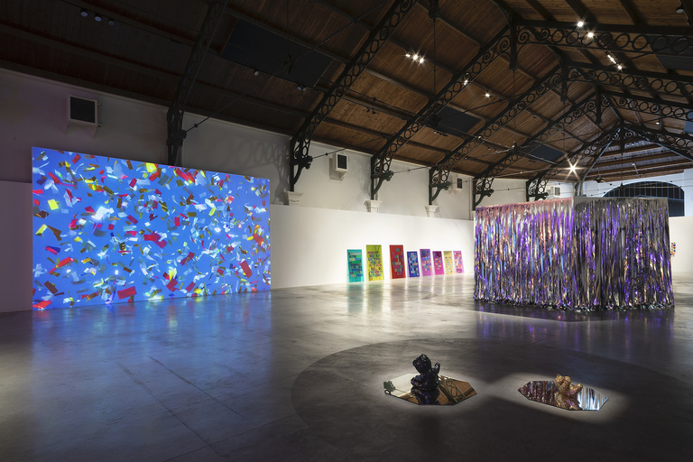 Jérôme Sans - mentakLINIK_OBNOXIOUSLY HAPPY Galerie La Patinoire Royale, Valérie Bach