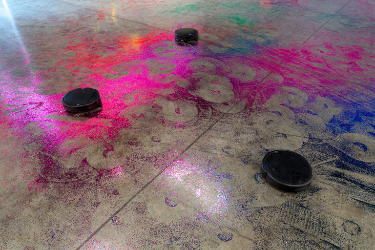 Jérôme Sans - mentakLINIK_QUINN_OBNOXIOUSLY HAPPY Galerie La Patinoire Royale, Valérie Bach