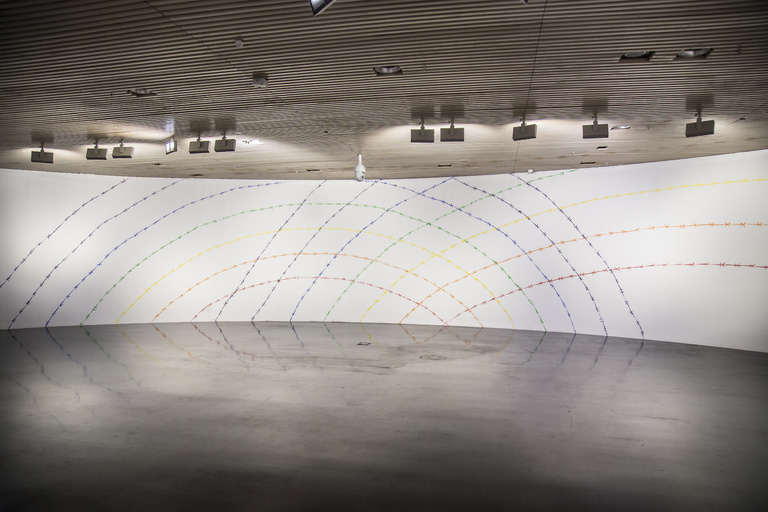 Jérôme Sans - Mircea Cantor__Bridging the Gap, Beijing, ADIAF, 2018, Jérôme Sans