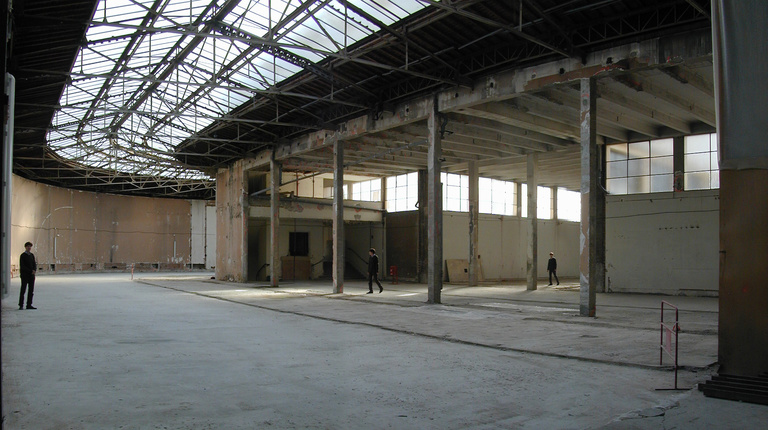 Jérôme Sans - La verrière du Palais de Tokyo, Chantier