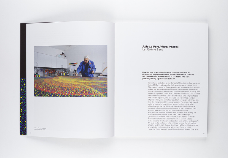Jérôme Sans - Julio Le Parc_exhibition catalogue_Perrotin_002