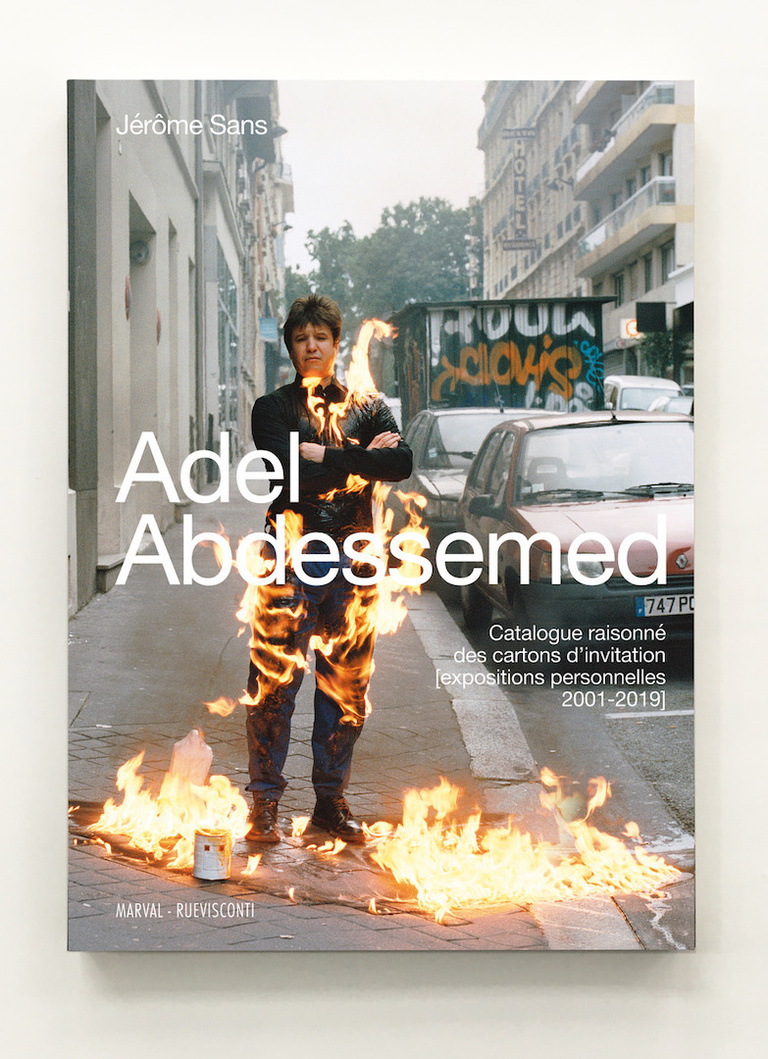 Jérôme Sans - 1. Adel Abdessemed_Catalogue raisonné des cartons d'invitation_Jérôme Sans