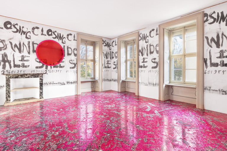 Jérôme Sans - mentalKLINIK, PUFF OUT M, 2101, 2021, exhibition view Signs of the Times, Apalazzo Gallery, Brescia Credit Melania Dalle Grave, DSL Studio