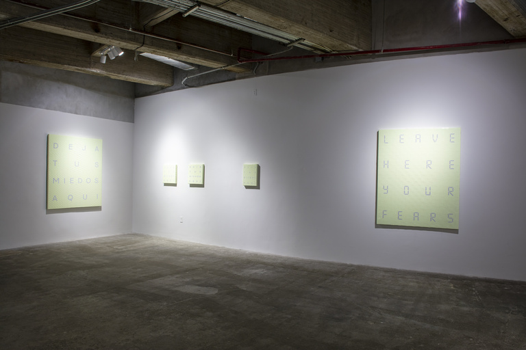 Jérôme Sans - Alicia Framis, Leave here your fears, Exhibition view %22Shake your Body%22, Lago:Algo, Mexico City, 2022 ©Ramiro Chaves 2 copie.jpg