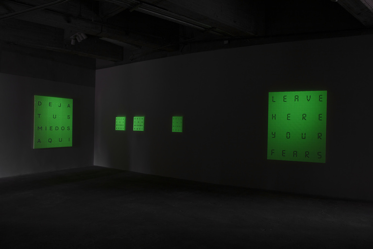 Jérôme Sans - Alicia Framis, Leave here your fears, Exhibition view %22Shake your Body%22, Lago:Algo, Mexico City, 2022 ©Ramiro Chaves 3 copie.jpg