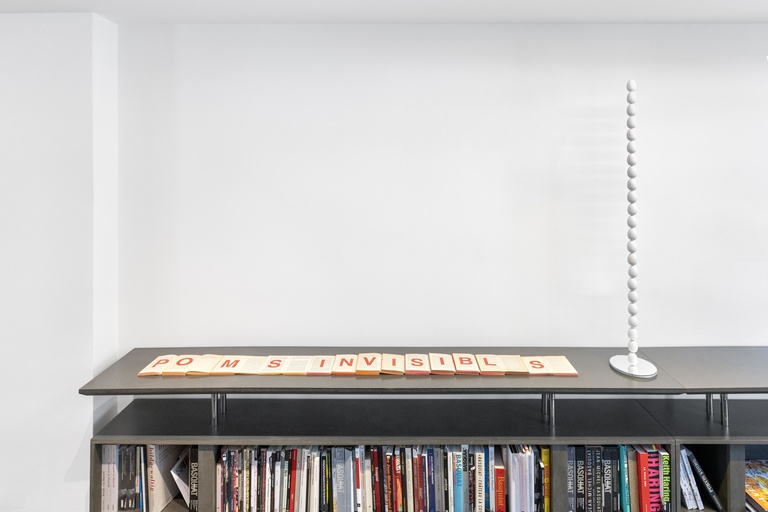 Jérôme Sans - Exhibition view, Inès Mélia, Ne me retiens pas, Galerie 75 Faubourg, Paris, 2022 © Nicolas Brasseur, ADAGP, Paris, 2022