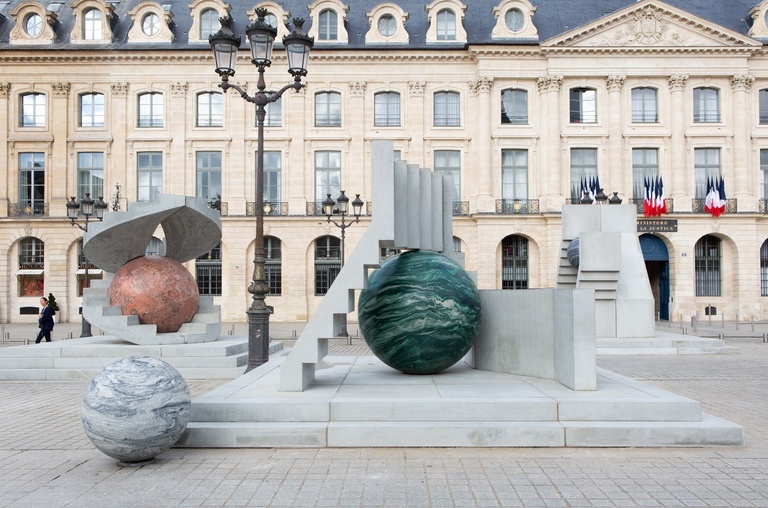 Jérôme Sans - Au cours des mondes Alicja Kwade Place Vendôme