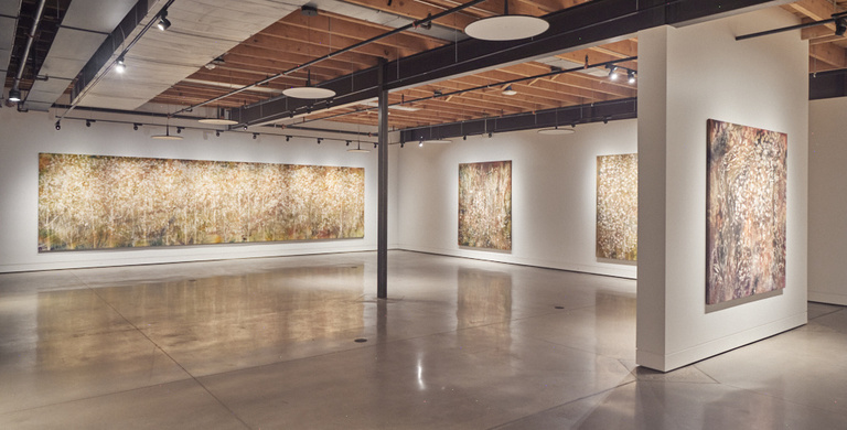 Jérôme Sans - Installation view 2_Sam Falls_Nothing Without Nature, Cookie Factory Denver, 2025. Photo Third Dune Productions. Courtesy of the artist and 303 Gallery, New York.jpg