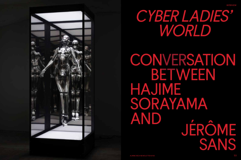 Jérôme Sans - Cyber ladies world - Hajime Sorayama