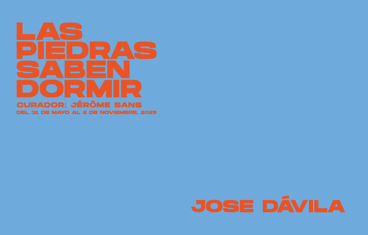 Jérôme Sans -  Opening The Stones Know How to Sleep | José Dávila
