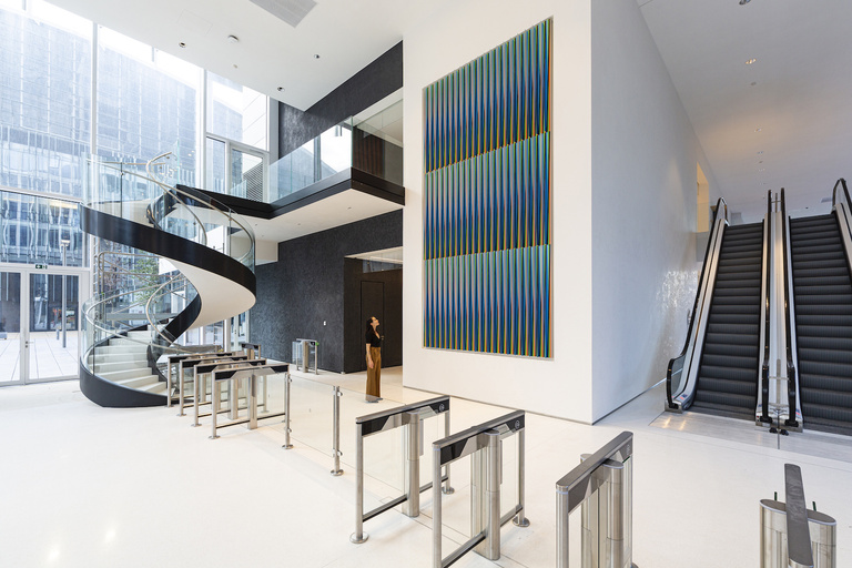 Jérôme Sans - Carlos Cruz-Diez - Tour Trinity